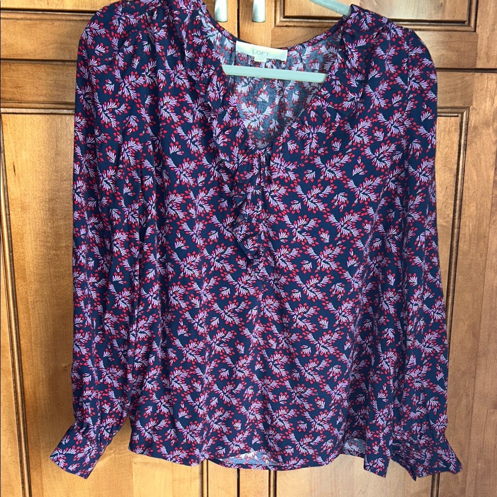Floral Print Women's Top